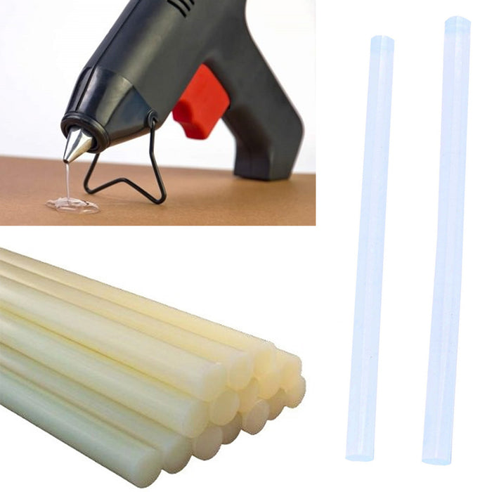 30 PC  Hot Melt Glue Sticks Glue Gun Large 7.75" x 11mm Clear Crafts Floral DIY