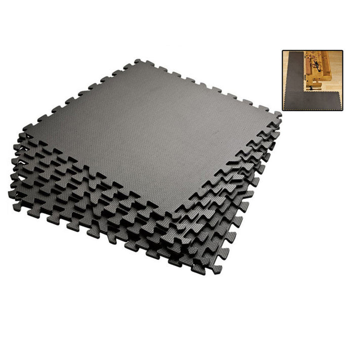 72 SQ FT INTERLOCKING EVA FOAM FLOOR PUZZLE WORK GYM MATS PUZZLE MAT LOT GREAT