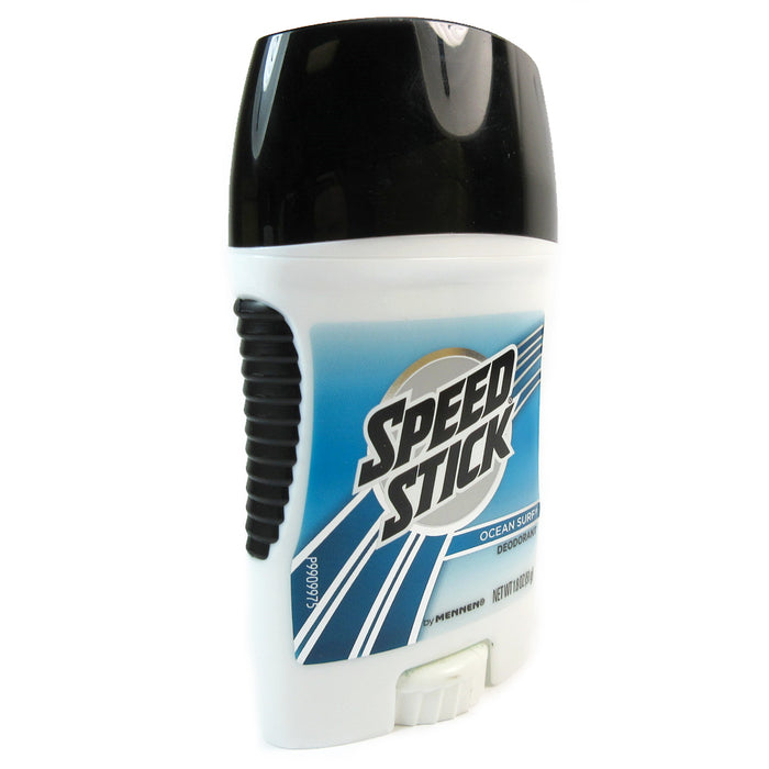 6 Pack Speed Stick Men's Deodorant Clear Ocean Surf Antiperspirant 24 Hour 1.8oz