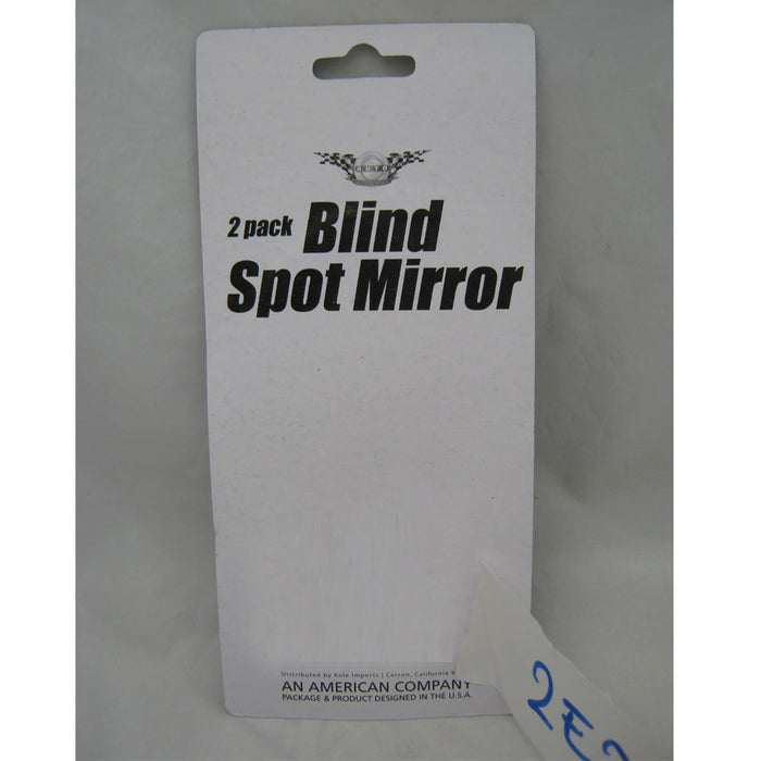 2 Oval Blind Spot Mirrors Car Wide Angle Rear View Side Vehicle Rearview Auto !!
