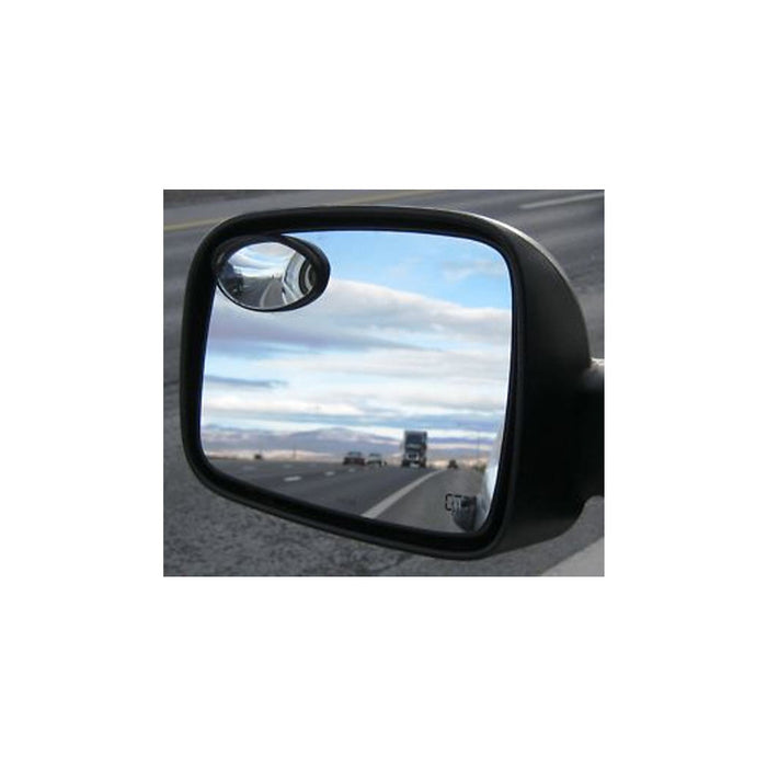 2 Oval Blind Spot Mirrors Car Wide Angle Rear View Side Vehicle Rearview Auto !!