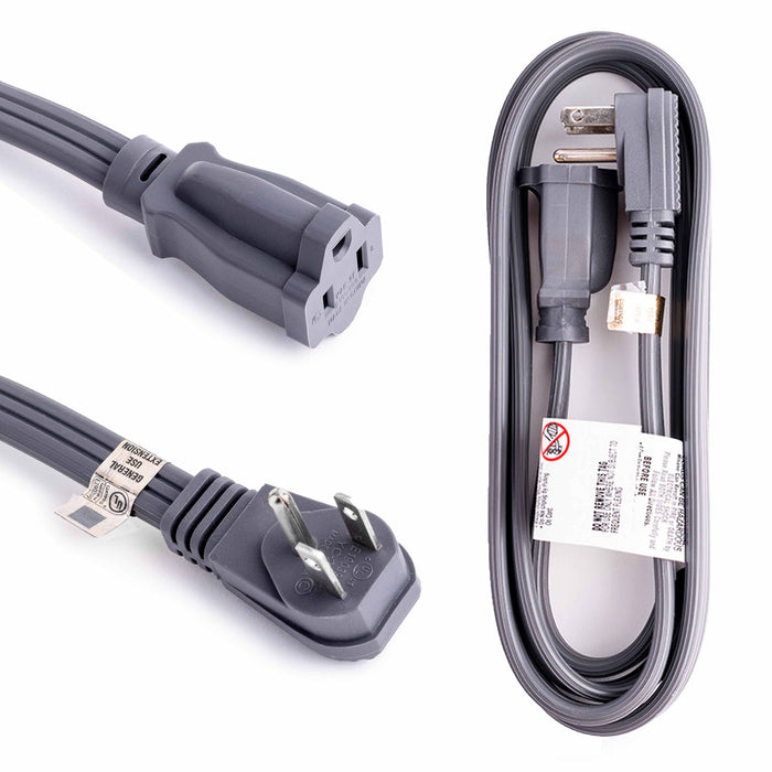 Appliance Cord 6ft 15A Indoor Extension Cable Air Conditioner Refrigerator Gnd