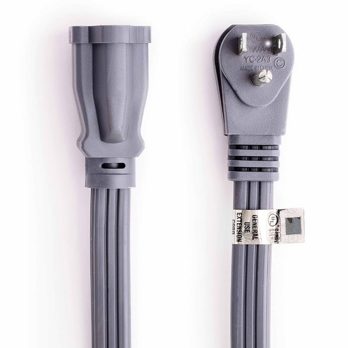 Appliance Cord 6ft 15A Indoor Extension Cable Air Conditioner Refrigerator Gnd