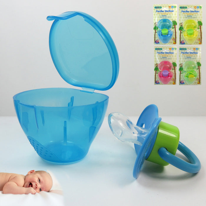 3X Baby Pacifier BPA Free Infant Newborn Dummy Orthodontic Sterilizer Travel Box