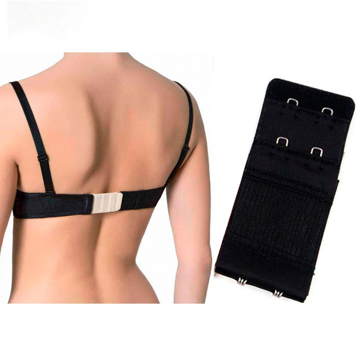 12pcs Hook Ladies Elastic Soft Bra Extender Strap Extension Underwear Strap Belt
