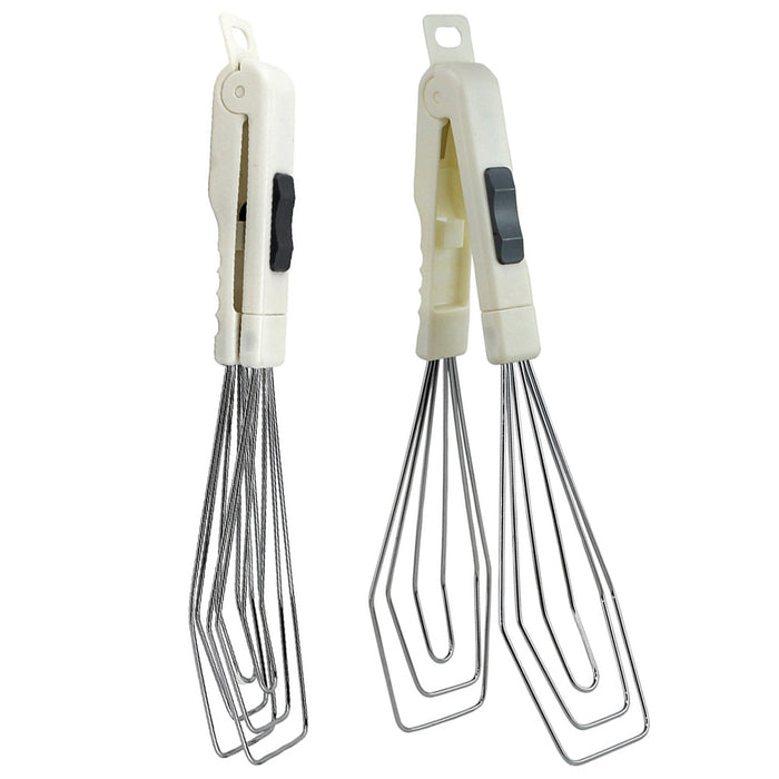 Wonder Mixer Multi Purpose Metal Tongs Spatula Whisk Kitchen Grill Salad Utensil
