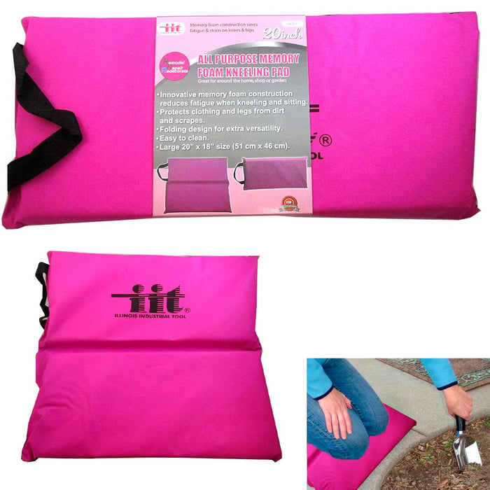 Kneeling Pad Cushion Memory Foam Soft Comfort Sitting Garden Knee Pads Gardening