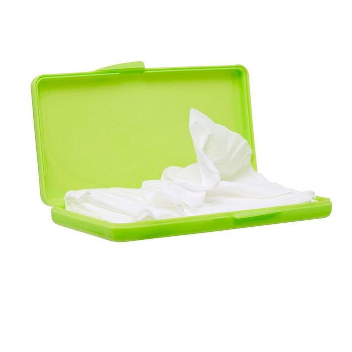 2 PC Baby Wipe Case Diaper Wet Wipes Container Set Travel Compact Holder BPA Free