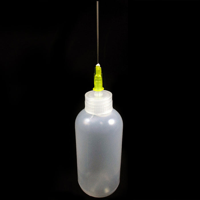 2 Pc 20ml Empty Plastic Squeezable Liquid Dropper Bottle Needle Tip Glue Ink Oil
