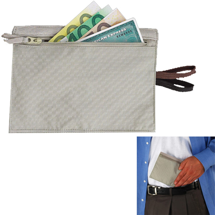 Hidden Money Belt Travel Wallet Passport Cards Money Smartphone Lewis N Clark