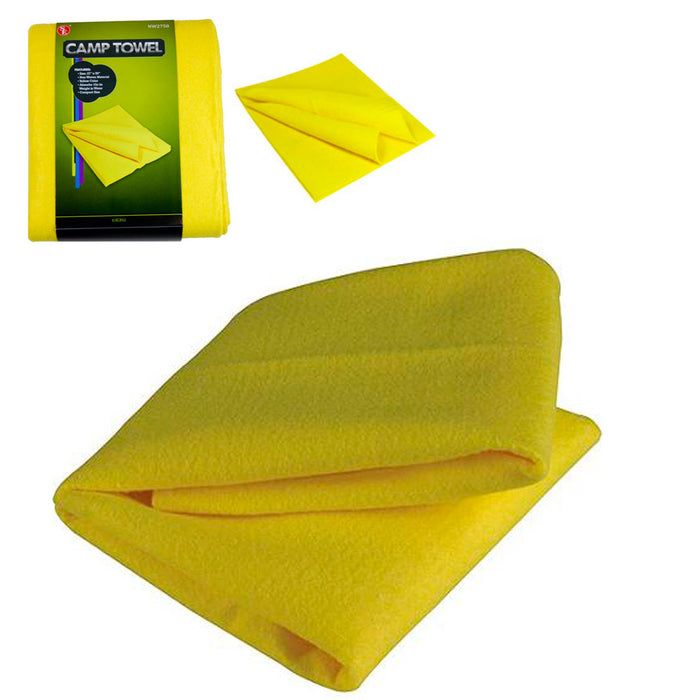 Camping Towel Fast Dry Super Absorbent Hiking Fishing Travel Bath Large 27"x50"