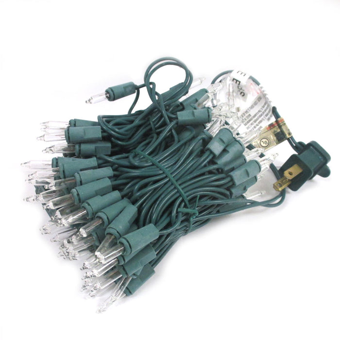 100 Mini String Lights Clear Bulbs Christmas Decoration Holiday Indoor Outdoor