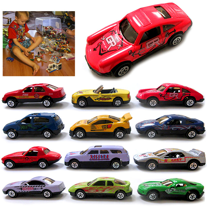 6pc Toy Cars Top Speed Diecast Metal Model Vehicle Collectible Assorted Boy Gift