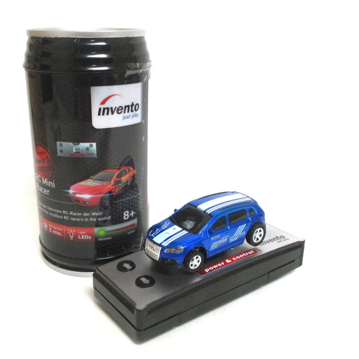 Remote Control Micro Racing Car Set Packed in a Soda Can Mini Speed RC Radio Toy