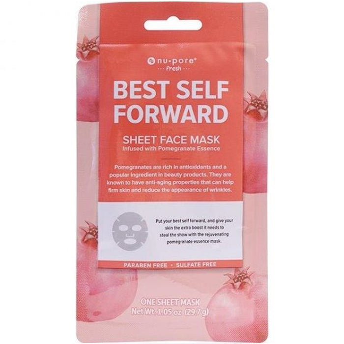 12 Pack Set Nu-Pore Fresh Face Masks Facial Tissue Assorted Skin Care Cleansing