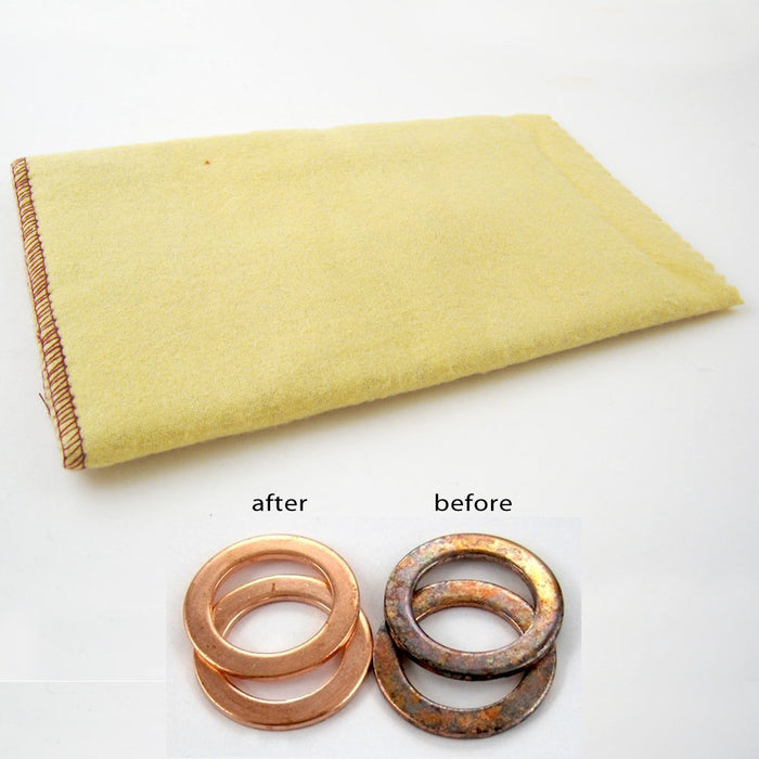 1 Shinee Jewelry Polishing Cloth Clean Silver Gold Cleanning Cooper Brass Nickel