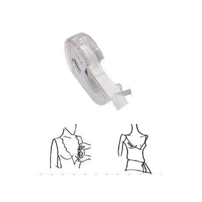 6 X Double Sided Tape Body Lingerie Fashion Clothing Clear Bra Strip Adhesive