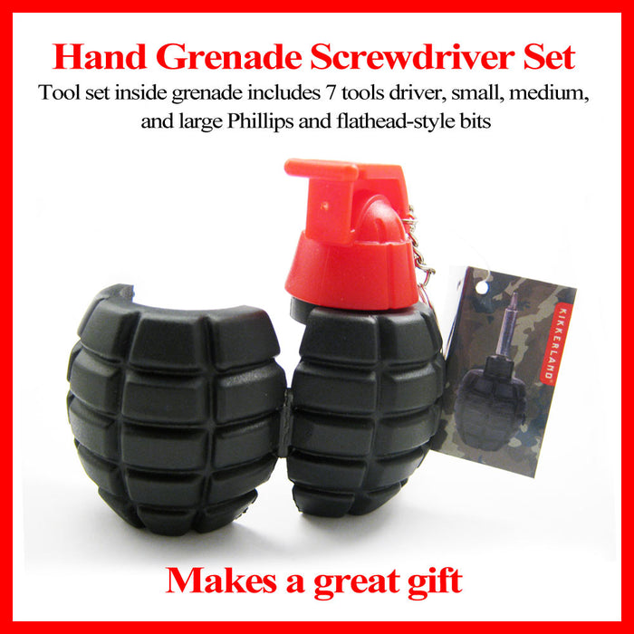7 Pc Screwdriver Tool Set Granade Repair Glasses Phones Bits Jewelry Watch New !