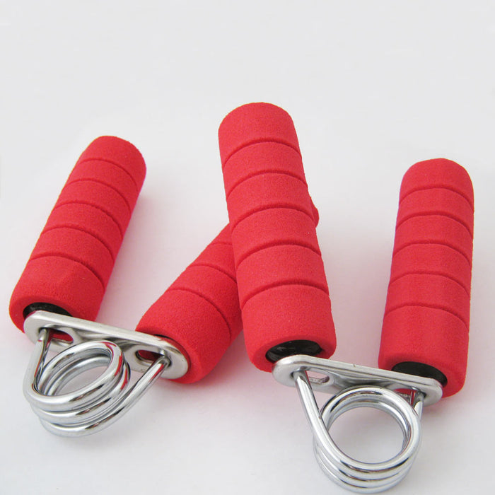 2 Pc Foam Hand Grippers Grip Fitness Exercise Wrist Arm Train Strength Builder