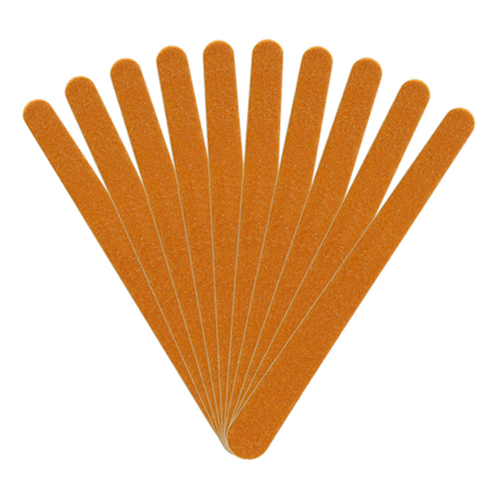 40 Pc Nail Files Emery Board 4.5" Double Sided Gel Manicure Pedicure Beauty Spa