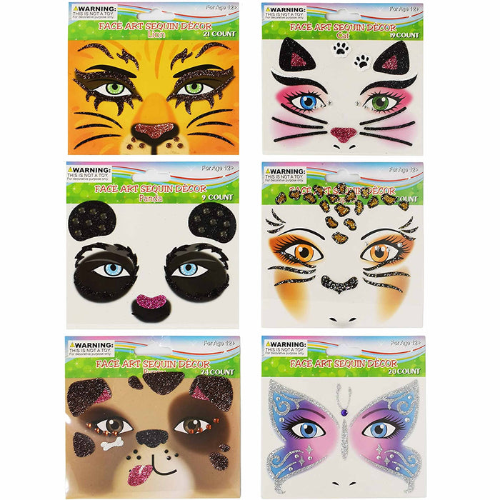 60 Sticker Jewels Face Paint Eye Gems Crystal Costume Glitter Temporary Tattoo