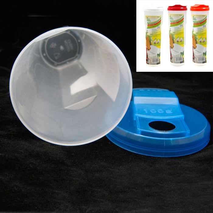 2 Pasta Container Food Storage Spaghetti Cereal Keeper Plastic Tall Jar Bpa Free