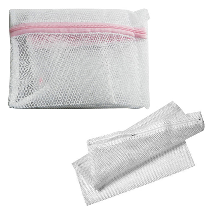 2 Underwear Clothes Aid Bra Socks Laundry Washing Machine Net Mesh Stuff Bag Toy