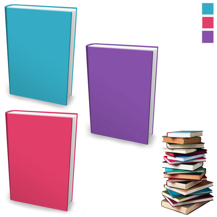 12 Lot Stretchable Fabric Book Covers Jumbo Size Colors School Reusable Washable