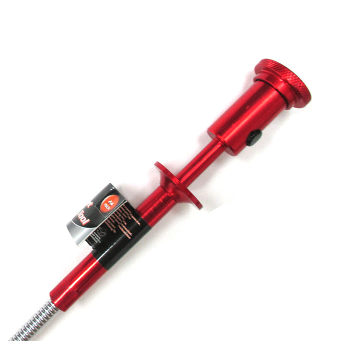 Claw Magnetic Pickup Tool LED Light Magnet Grab Grabber Fingers Prongs 24" New