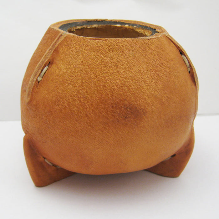 Argentina Mate Gourd Yerba Tea With Bombilla Straw Set Handmade Artisan Drink