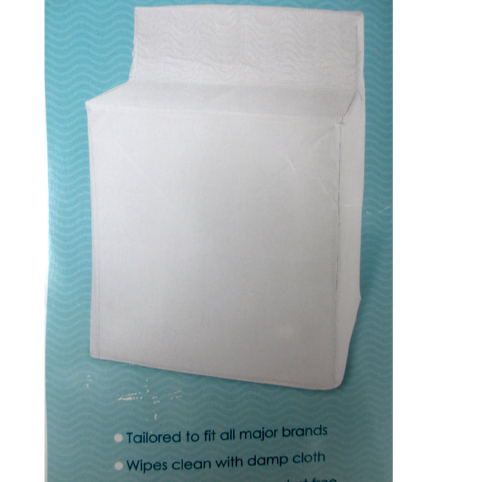 2 Pc Quilted Fabric Washing Machine Cover Dust Free Appliance Cover 30"x26"x41