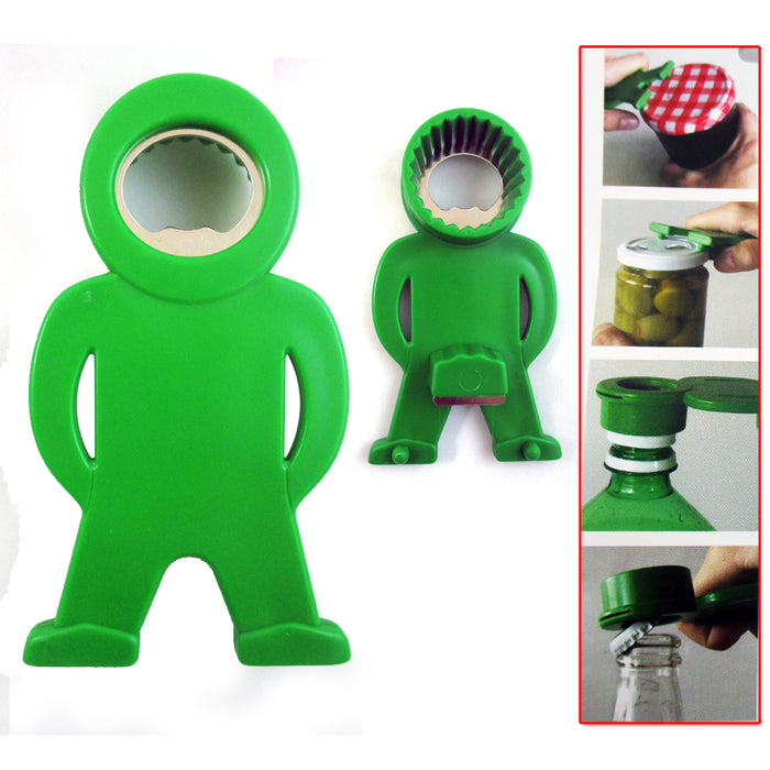 Flat Bottle Cap Opener Beer Bar Soda Open Tool Jar Lid Vacuum Breaker Lifter Top