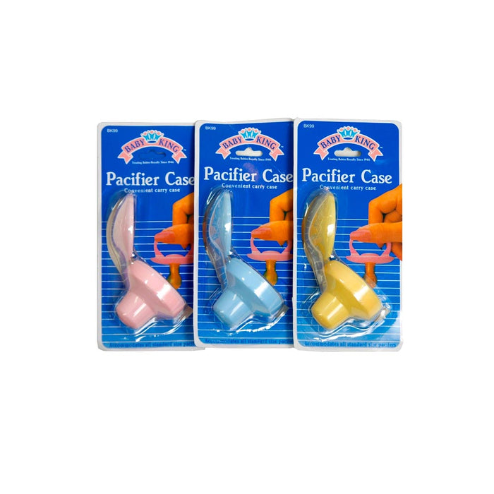 3 X Pacifier Case Portable Baby Boy Girl Infant Cradle Holder Storage Travel Box
