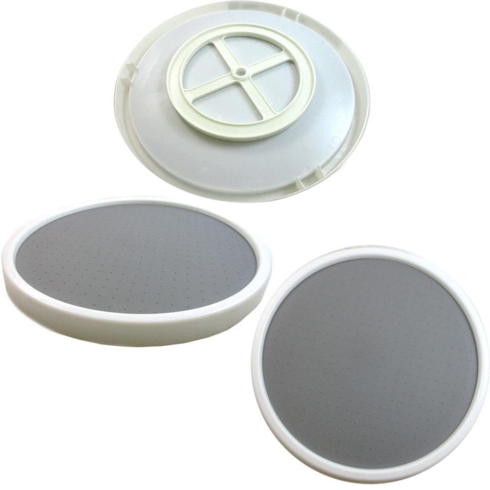 12" Multipurpose 360° Rotating Non Skid Turntable Display Stand Home Kitchen Use