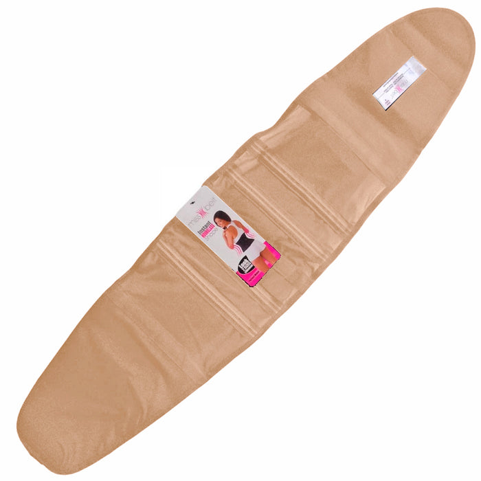 Miss Belt Waistline Body Shaper Trainer Corset Compression Garment Nude L/XL