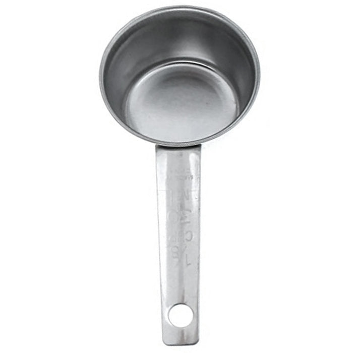 2 Measuring Spoon Handle 30mL Ground Coffee Stainless Steel Scoop Tea Sugar 1 Oz
