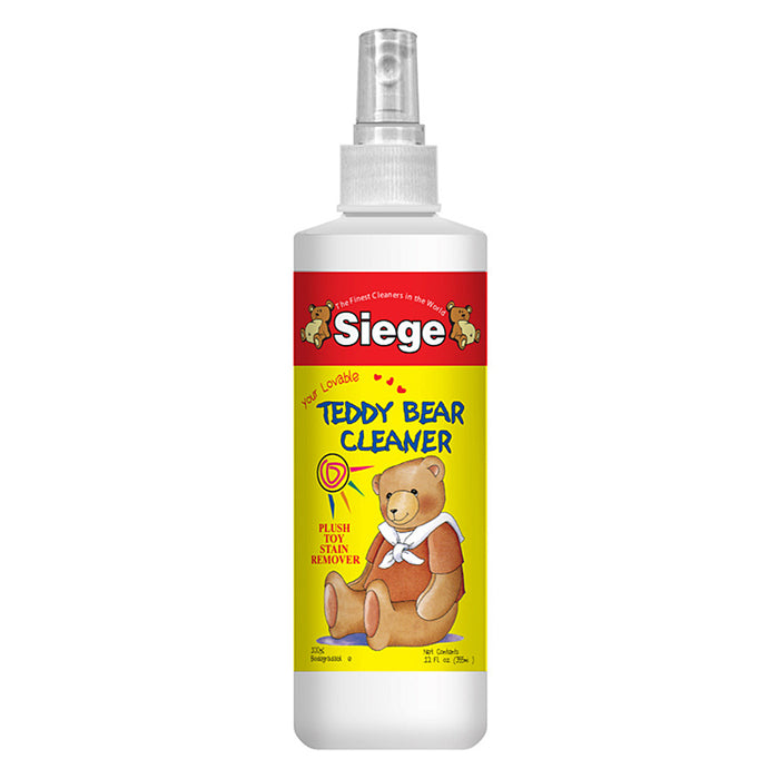 Siege Teddy Bear Cleaner Plush Toy Stain Remover 100% Biodegradable Spray Bottle