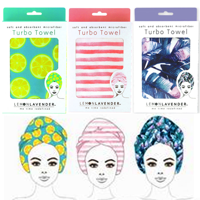 1 Pc Turban Hair Towels Twist Quick Dry Microfiber Bath Towel Wrap Cap Hat Spa