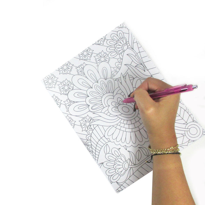 3 Mandala Adult Coloring Books Calming Stress Relieving Relax Designs Paperback