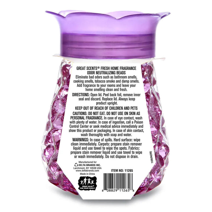 2 Pc Odor Eliminator Beads Neutralizing Lavender Chamomile Pearls Air Freshener