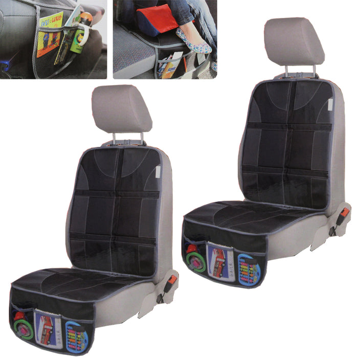 2PC Car Seat Protector Organizer Infant Baby Easy Clean Waterproof Nonslip US