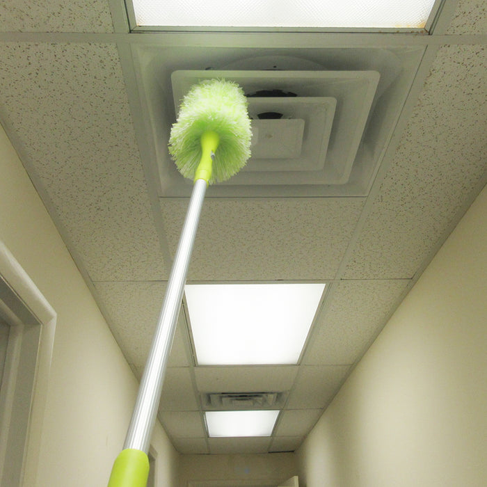 Ceiling Fan Duster Soft Microfiber 20" - 66" Telescoping Extension Cleaning Wash
