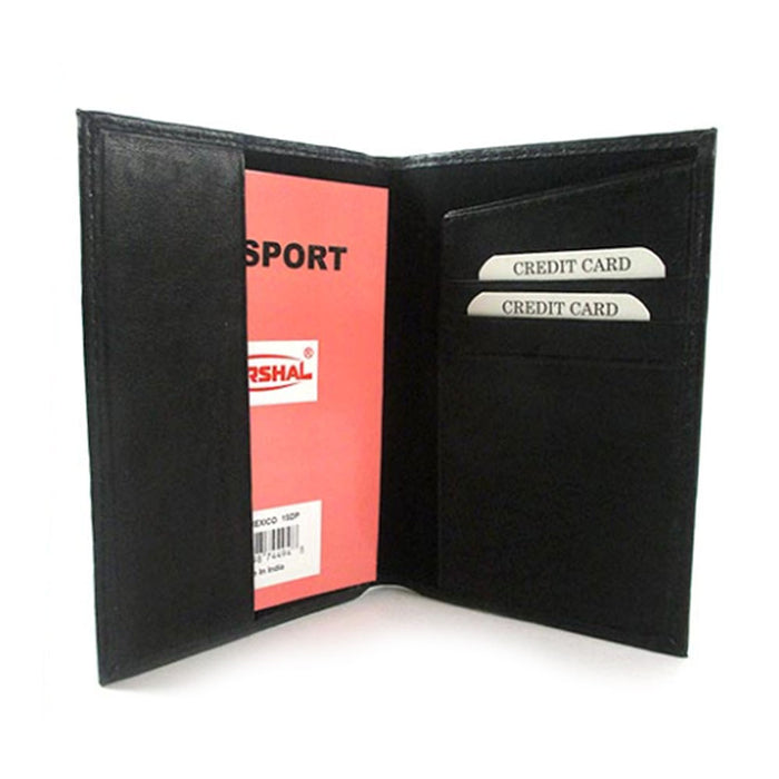 Italian Italy Genuine Leather Passport Cover Holder Protector Europe Union New