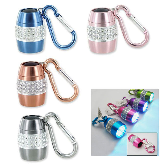 1 X Pocket Flashlight Small 6 Led Light Torch Bright Portable Keychain Purse New