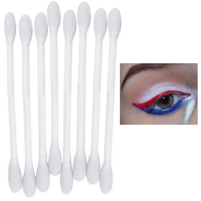 900ct Cotton Swabs Bud Standard White Stick Double Tipped Applicator Tip Ear Wax