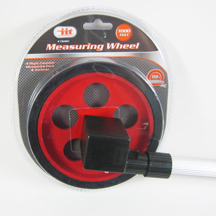 1000 Ft Measuring Wheel Walking Tape Tool Analog Counter Landscape Construction