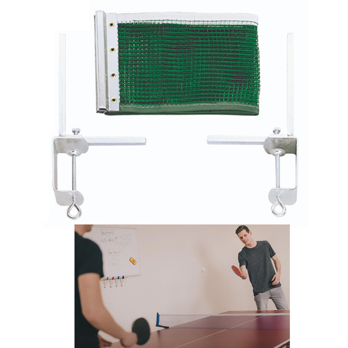 5pc Ping Pong Net Post Paddle Set Table Tennis Replacement Indoor Sports Games