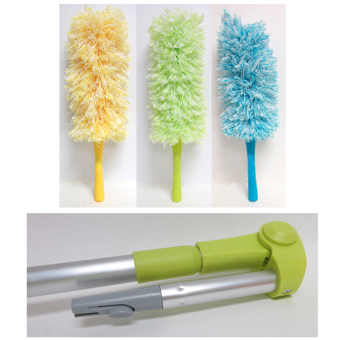 Microfiber Ceiling Fan Duster Extendable 21" - 66" Cleaning Wash Home Car Office