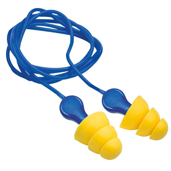 20 Pairs 3M Corded Ear Plugs E-A-R UltraFit Noise Reduction Reusable Earplugs US