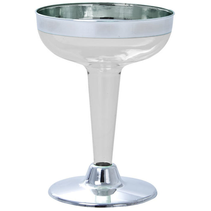 40 Pc Plastic Wine Glasses Champagne Flutes Wedding Party Disposable Cups Clear
